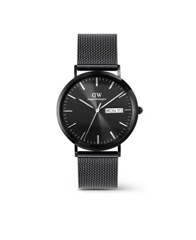 Daniel Wellington Men's Analog Black Stainless-steel Watch, 40mm