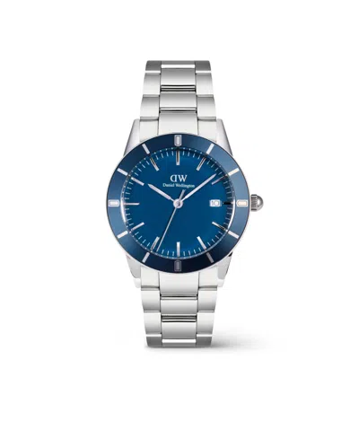 Daniel Wellington Men's Analog Silver Tone Stainless-steel Watch, 40mm