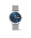 Daniel Wellington Men's Analog Silver Tone Stainless-steel Watch, 40mm