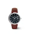 Daniel Wellington Men's Automatic Brown Leather Watch, 40mm