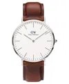 Daniel Wellington Classic St Mawes 40mm In Brown