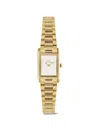 Daniel Wellington Mini Bound Rectangular 25.9mm Watch In Gold