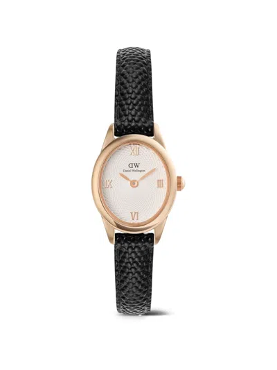Daniel Wellington Ophelia Mini 25.5mm Watch In Black