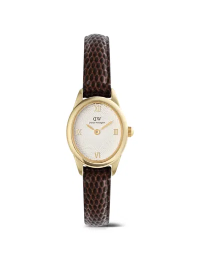 Daniel Wellington Ophelia Mini 25mm Watch In Gold