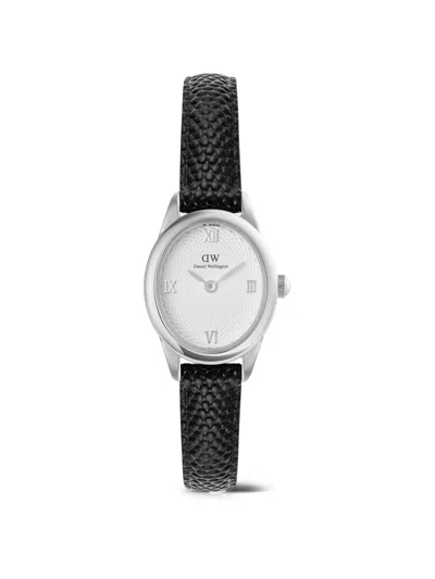 Daniel Wellington Ophelia Mini Guilloché 22mm Watch In Transparent
