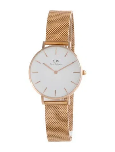 Pre-owned Daniel Wellington Petite Bondi Watch, 32mm In Multicolor