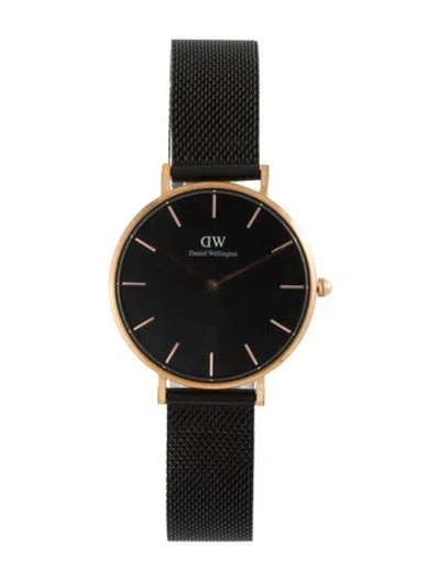 Pre-owned Daniel Wellington Petite Cornwall Watch, 32mm In Multicolor