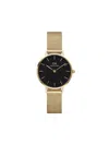 Daniel Wellington Petite Evergold 28mm In Black