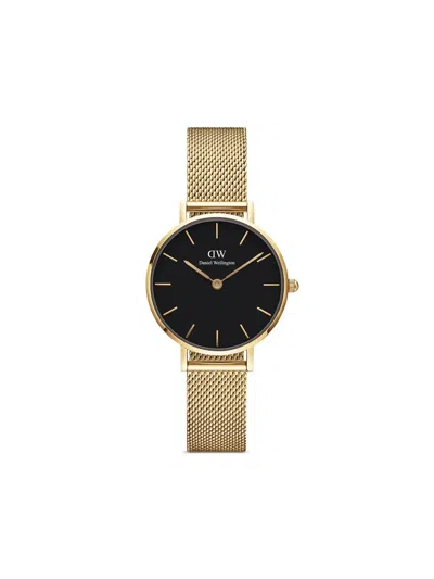Daniel Wellington Petite Evergold 28mm In Black