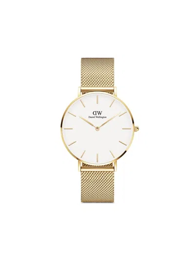 Daniel Wellington Petite Evergold 36mm In White
