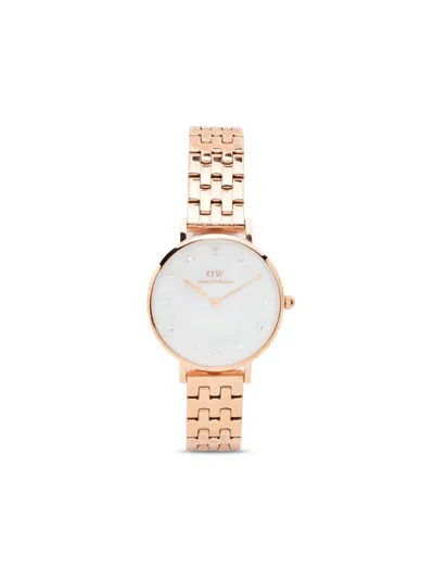 Daniel Wellington Petite Lumine 5-link 28mm In Rosa