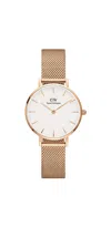 Daniel Wellington Petite Melrose Eggshell White Rose Gold Ladies Watch