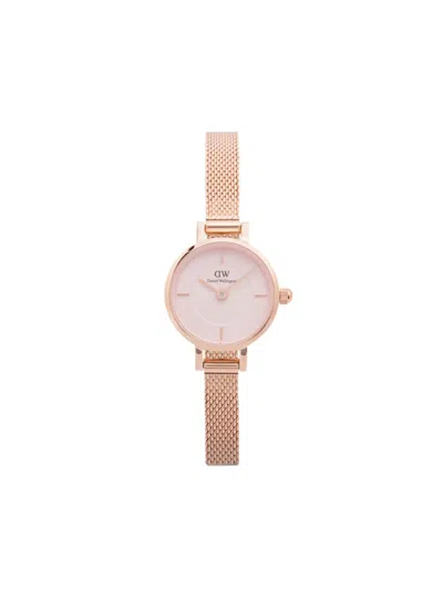 Daniel Wellington Petite Mini 19mm In Pink