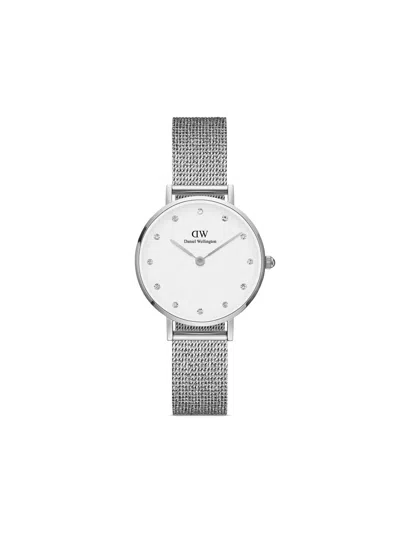 Daniel Wellington Petite Pressed Lumine 28mm In 白色