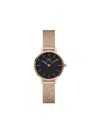 Daniel Wellington Petite Pressed Melrose 24mm In Rose-gold