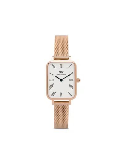 Daniel Wellington Quadro 22mm In 粉色