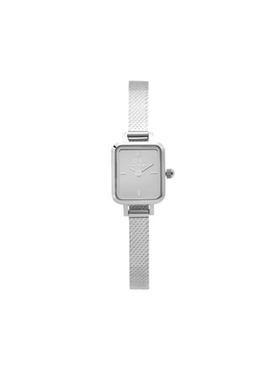 Daniel Wellington Quadro Mini 15.4mm In Silver
