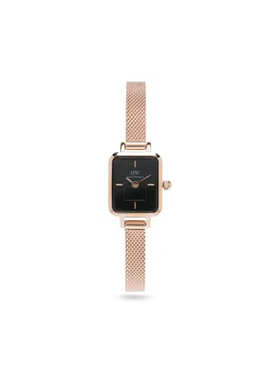 Daniel Wellington Quadro Mini 19mm In Black