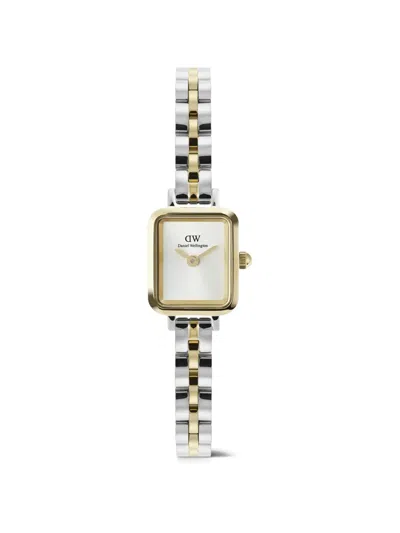 Daniel Wellington Quadro Mini Arch 18.2mm Watch In Gold