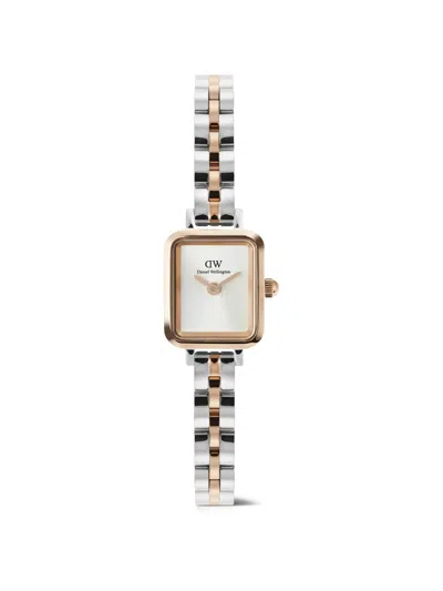Daniel Wellington Quadro Mini Arch 18.2mm Watch In Multi
