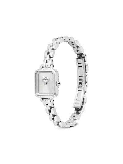 Daniel Wellington Quadro Mini Arch 3-link 20mm In Silver