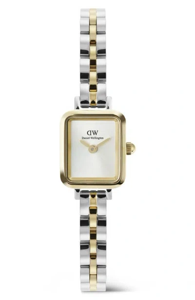 Daniel Wellington Quadro Mini Arch Bracelet Watch, 15mm X 18mm In Multi