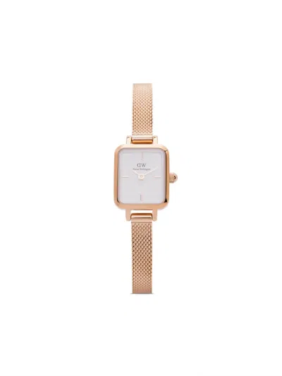 Daniel Wellington Quadro Mini Melrose 18mm In White