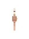 Daniel Wellington Quadro Mini Reflection 18mm In Pink