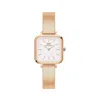 Daniel Wellington Quadro Studio Rose Gold-tone Ladies Watch