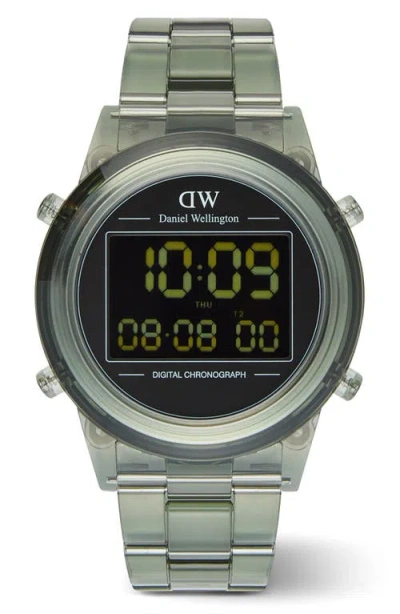 Daniel Wellington Retro Digital Bracelet Watch, 42mm