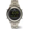 Daniel Wellington Retro Digital Bracelet Watch, 42mm In Transparent Soft Grey