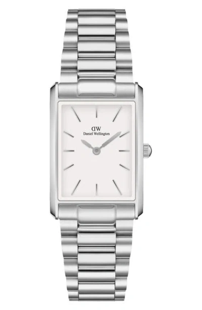 Daniel Wellington Tank Collection Bracelet Watch, 32mm X 22mm In Metallic