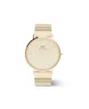 Daniel Wellington Unisex Analog Gold-tone Stainless Steel Watch, 40mm In Gold-tone