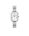 Daniel Wellington Unisex Analog Silver-tone Stainless Steel Watch, 20mm