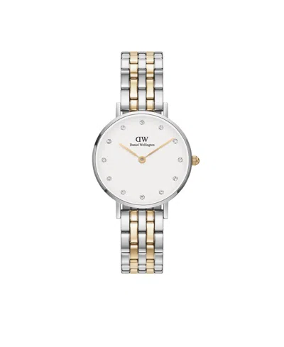 Daniel Wellington Unisex Analog Silver-tone Stainless Steel Watch, 28mm