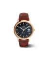 Daniel Wellington Unisex Automatic Brown Genuine Italian Chrome-free Leather Watch, 40mm
