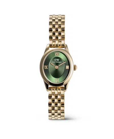 Daniel Wellington Women's Analog Gold-tone Stainless Steel Watch, 22mm