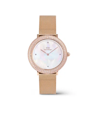 Daniel Wellington Women's Analog Rose Gold Tone Stainless-steel Watch, 32mm