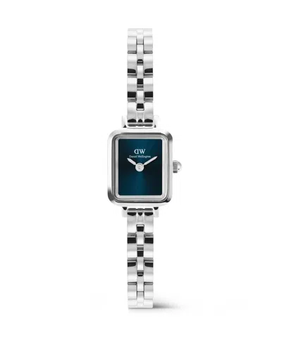 Daniel Wellington Women's Analog Silver-tone Stainless Steel Watch, 18 Mm