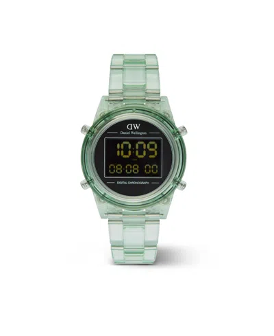 Daniel Wellington Women's Chronograph Green Plastic Watch, 36mm
