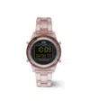 Daniel Wellington Women's Chronograph Pink Plastic Watch, 36mm