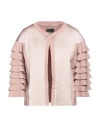 Daniela Drei Woman Jacket Antique Rose Size 14 Polyester In Pink