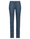 Daniela Drei Woman Jeans Blue Size 4 Cotton, Elastane In Blue