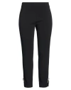 Daniela Drei Woman Pants Black Size 16 Polyester, Elastane In Black