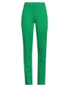 Daniela Drei Woman Pants Green Size 12 Viscose, Nylon, Elastane In Green