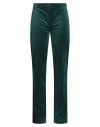 Daniela Drei Woman Pants Green Size 16 Polyester In Green