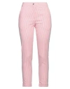 Daniela Drei Woman Pants Pink Size 12 Polyester, Viscose, Elastane In Pink
