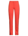 Daniela Drei Woman Pants Tomato Red Size 6 Viscose, Nylon, Elastane