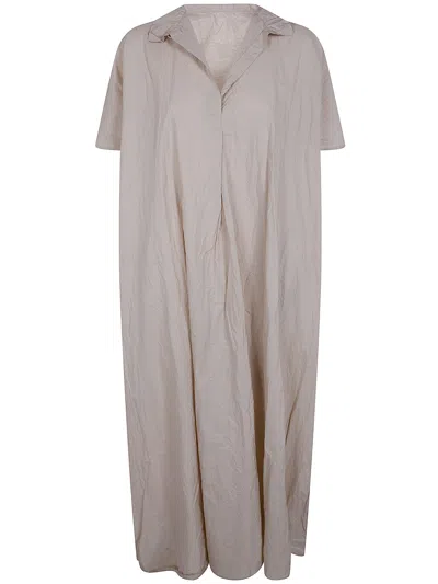 Daniela Gregis "20.07.06" Short Sleeves Dress In Neutral