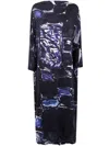 Daniela Gregis "abito Lunedi" Washed Silk Fantasy Dress